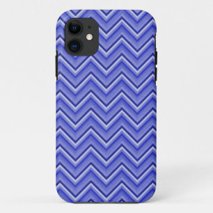 Capa Para iPhone 11 Chevron Azul