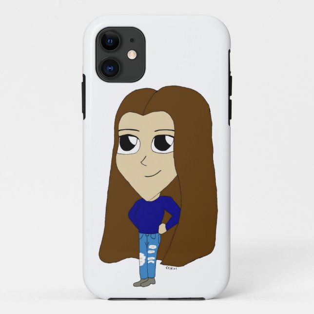 Capa Para iPhone 11 chibi (Verso)