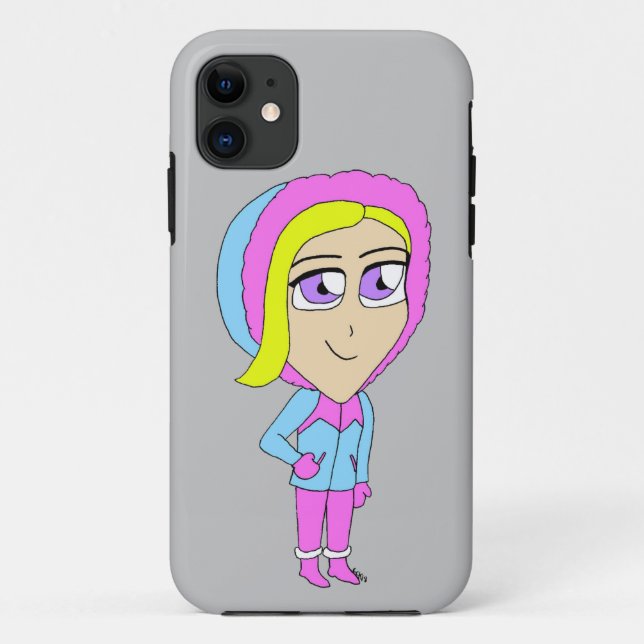 Capa Para iPhone 11 chibi (Verso)