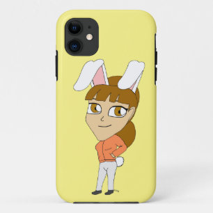 Capa Para iPhone 11 chibi bunnygirl
