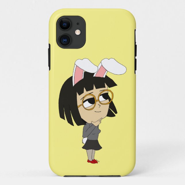 Capa Para iPhone 11 chibi bunnygirl (Verso)