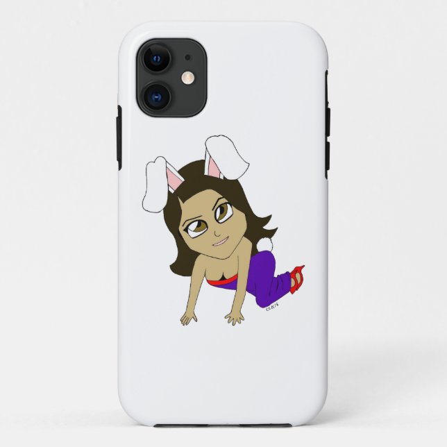 Capa Para iPhone 11 chibi bunnygirl (Verso)