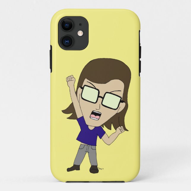 Capa Para iPhone 11 Chibi Sonic_Zeph (Verso)