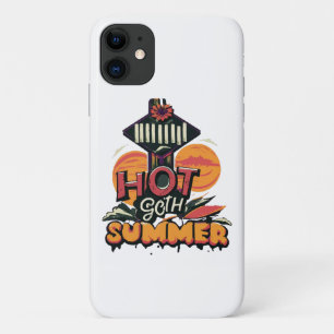 Capa Para iPhone 11 Chic de Verão de Gótico quente