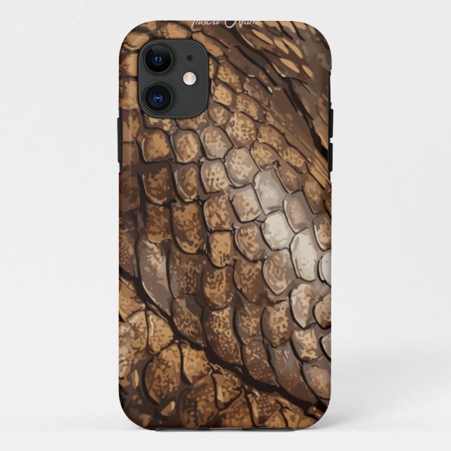 Capa Para iPhone 11 Chic Slithering (Verso)