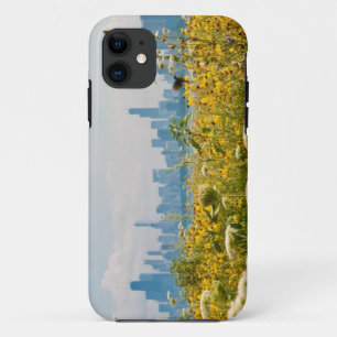 Capa Para iPhone 11 Chicago como visto do pássaro do porto de Montros