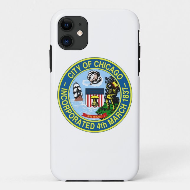 Capa Para iPhone 11 Chicago Seal (Verso)