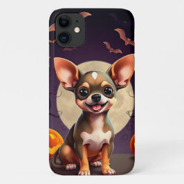 Capa Para iPhone 11 Chihuahua do estilo cartoon