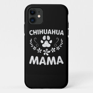 Capa Para iPhone 11 Chihuahua Mama