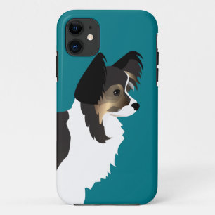 Capa Para iPhone 11 Chihuahua ou Papillon Basic Design