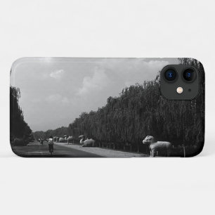 Capa Para iPhone 11 China antiga Pekin belo caminho túmulos ming
