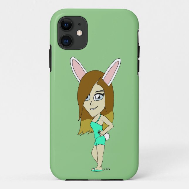 Capa Para iPhone 11 Chini Bunny (Verso)