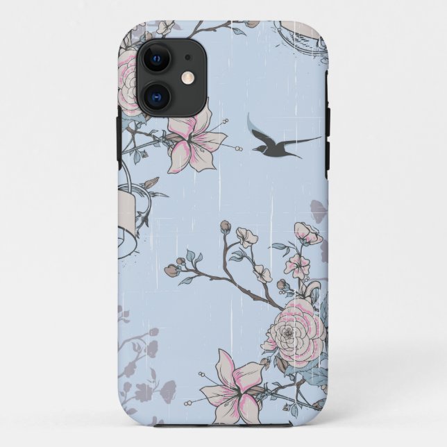 Capa Para iPhone 11 chique pastel (Verso)