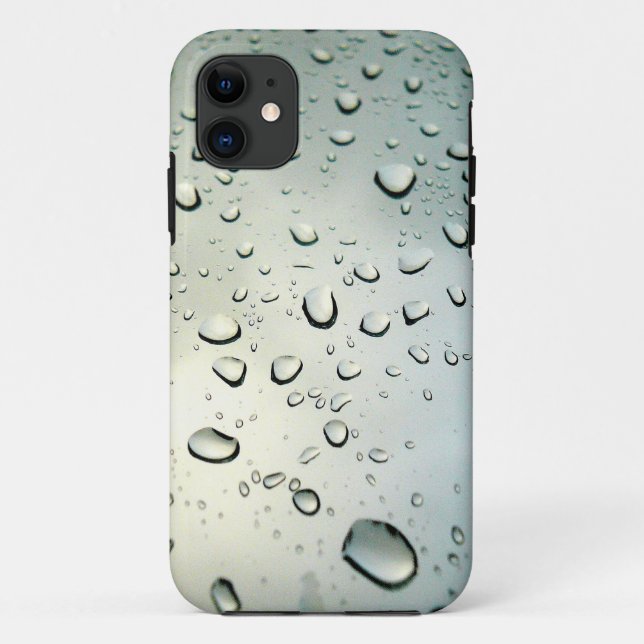 Capa Para iPhone 11 Chuva na minha janela (Verso)
