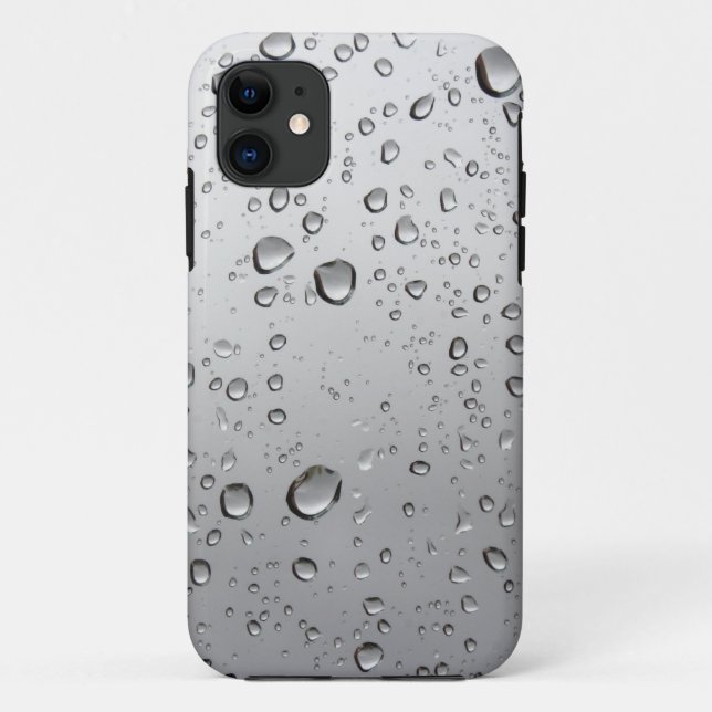Capa Para iPhone 11 Chuva na minha janela 02 (Verso)