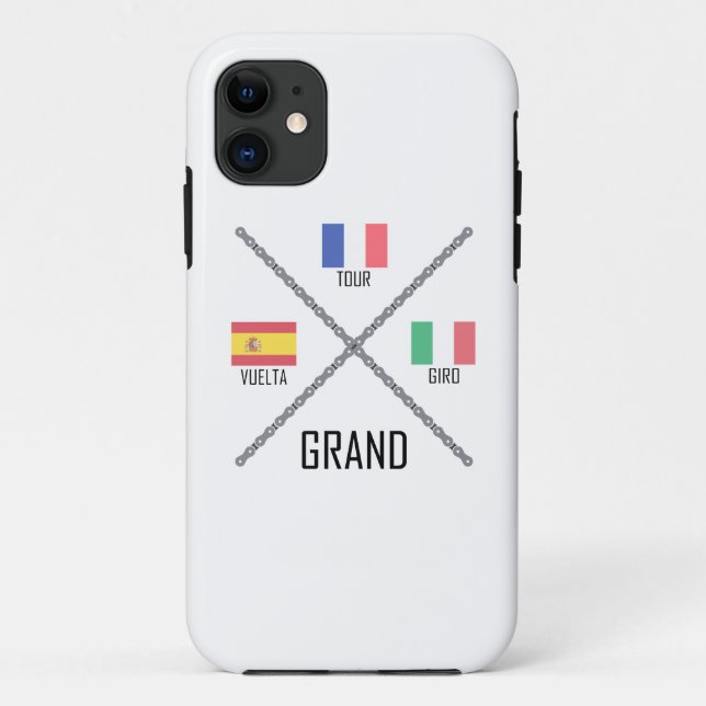 Capa Para iPhone 11 Ciclismo Grande Tours (Verso)