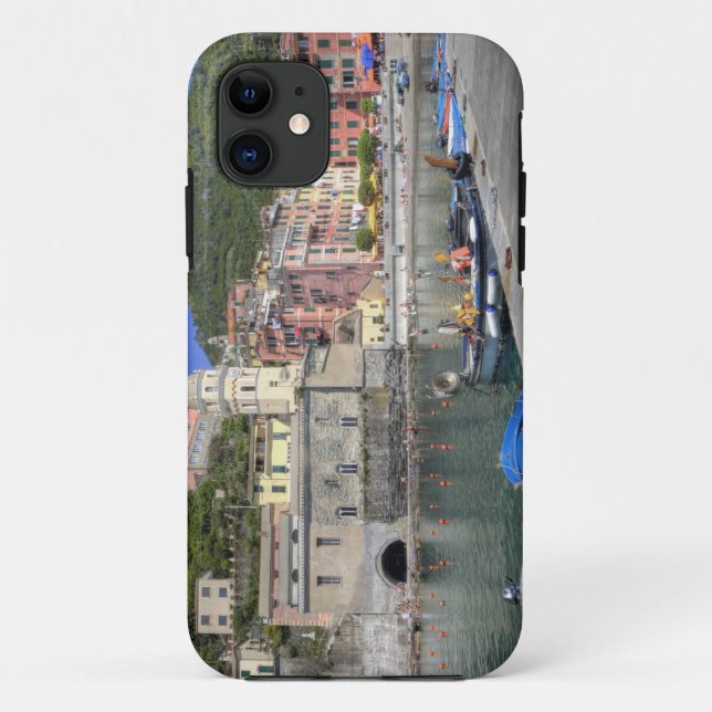 Capa Para iPhone 11 Cidade de Vernazza, Cinque Terre, Ligúria (Verso)