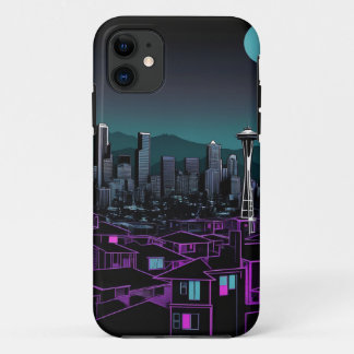 Capa Para iPhone 11 cidade noturna