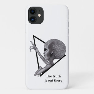 Capa Para iPhone 11 Cinza, a verdade está lá fora