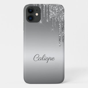 Capa Para iPhone 11 Cinza de Prata - Lixo Personalizado
