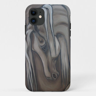 Capa Para iPhone 11 Cinzas árabes do cavalo