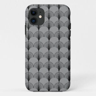 Capa Para iPhone 11 Cinzas e ventiladores pretos