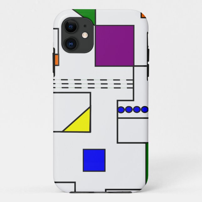 Capa Para iPhone 11 Circuitos Bauhaus (Verso)