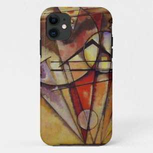 Capa Para iPhone 11 Círculos de Abstrato Kandinsky