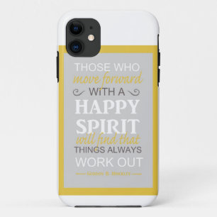 Capa Para iPhone 11 citação inspiradora gordon b hinckley lds