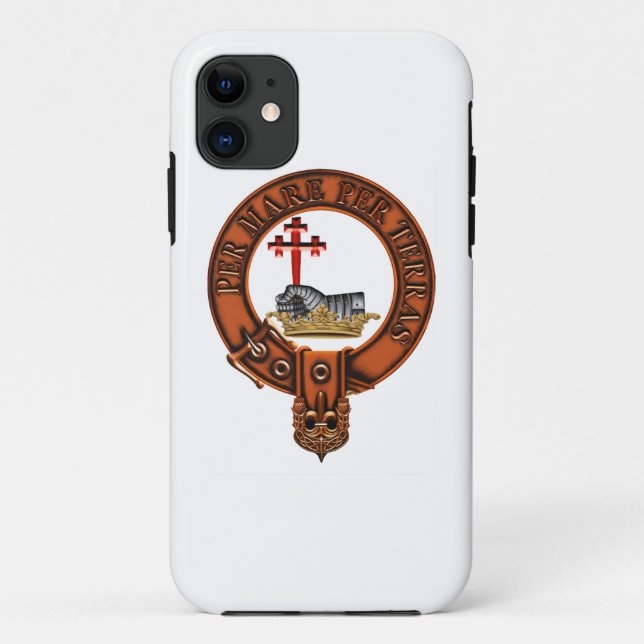 Capa Para iPhone 11 Clan Crest MacDonald Do Caso MacDonald iPhone 5! (Verso)