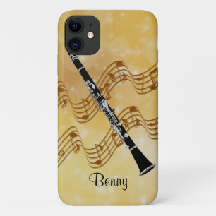 Capa Para iPhone 11 Clarinet, momento musical mágico, modelo