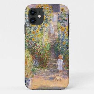 Capa Para iPhone 11 Claude Monet o jardim do artista em Vétheuil, 1880