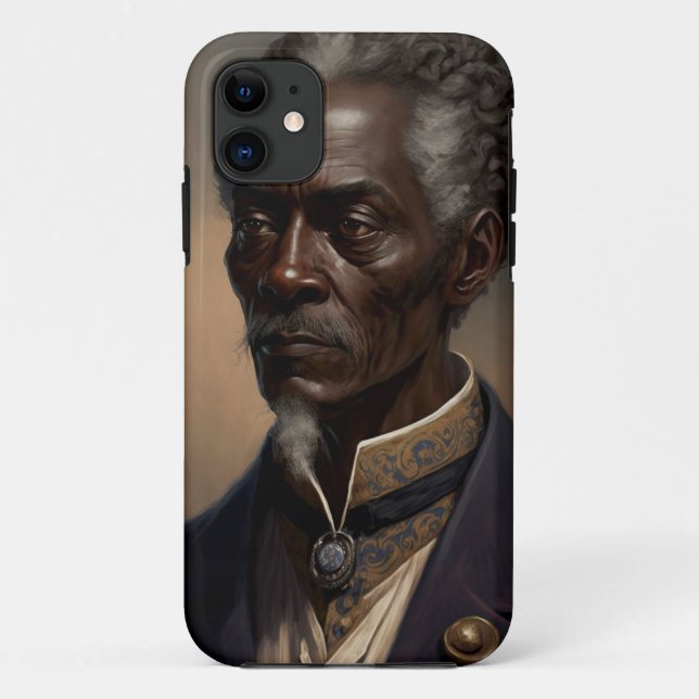 Capa Para iPhone 11 Cleon Porträt Gemälde (Verso)
