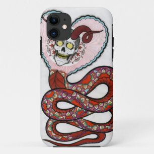 Capa Para iPhone 11 cobra da flor