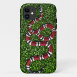 Capa Para iPhone 11 cobra de coral