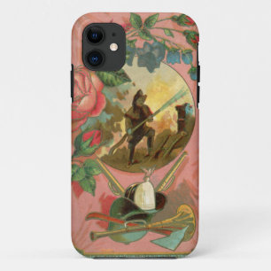 Capa Para iPhone 11 Cobrir Bombeiro Vintage de 1880