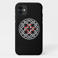 Cobrir Celtic Knot Red Metallic iPhone5