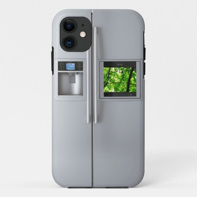 Capa Para iPhone 11 Cobrir da caixa do refrigerador (Verso)
