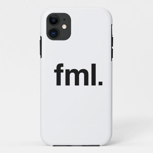 Capa Para iPhone 11 Cobrir de FML Iphone (Verso)