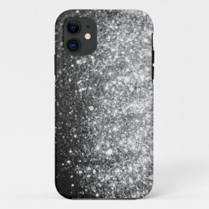 Capa Para iPhone 11 Cobrir de prata do Natal do iPhone 5 do brilho da