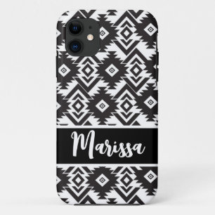 Capa Para iPhone 11 Cobrir de telefone personalizado Boho Aztec, todos