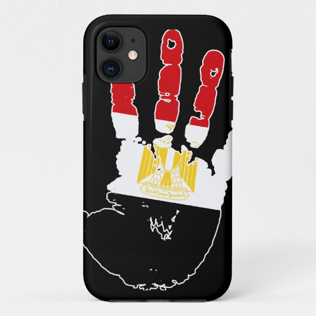 Capa Para iPhone 11 Cobrir do iPhone 5 de Egipto Handprint (Verso)