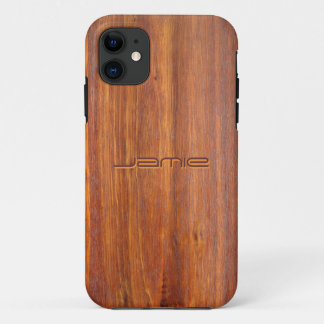 Capa Para iPhone 11 Cobrir iPhone5 personalizados madeira