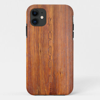 Capa Para iPhone 11 Cobrir iPhone5 personalizados madeira