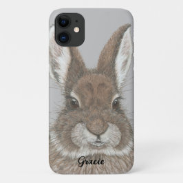 Capa Para iPhone 11 Coelho Castanho Coelho Coelho Bestiço Personalizad