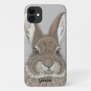 Capa Para iPhone 11 Coelho Castanho Coelho Coelho Bestiço Personalizad