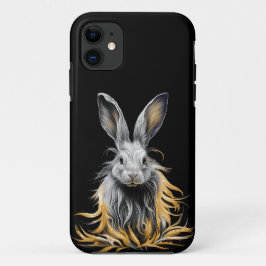 Capa Para iPhone 11 Coelho da Cinza incrível no fogo