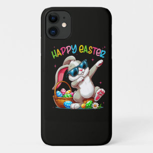 Capa Para iPhone 11 Coelho Dabbing Engraçado Páscoa Feliz Páscoa