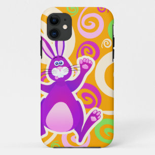 Capa Para iPhone 11 Coelho engraçado, caso do iPhone 5