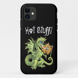 Capa Para iPhone 11 Coisa quente! Um dragão de assalto marshmellow